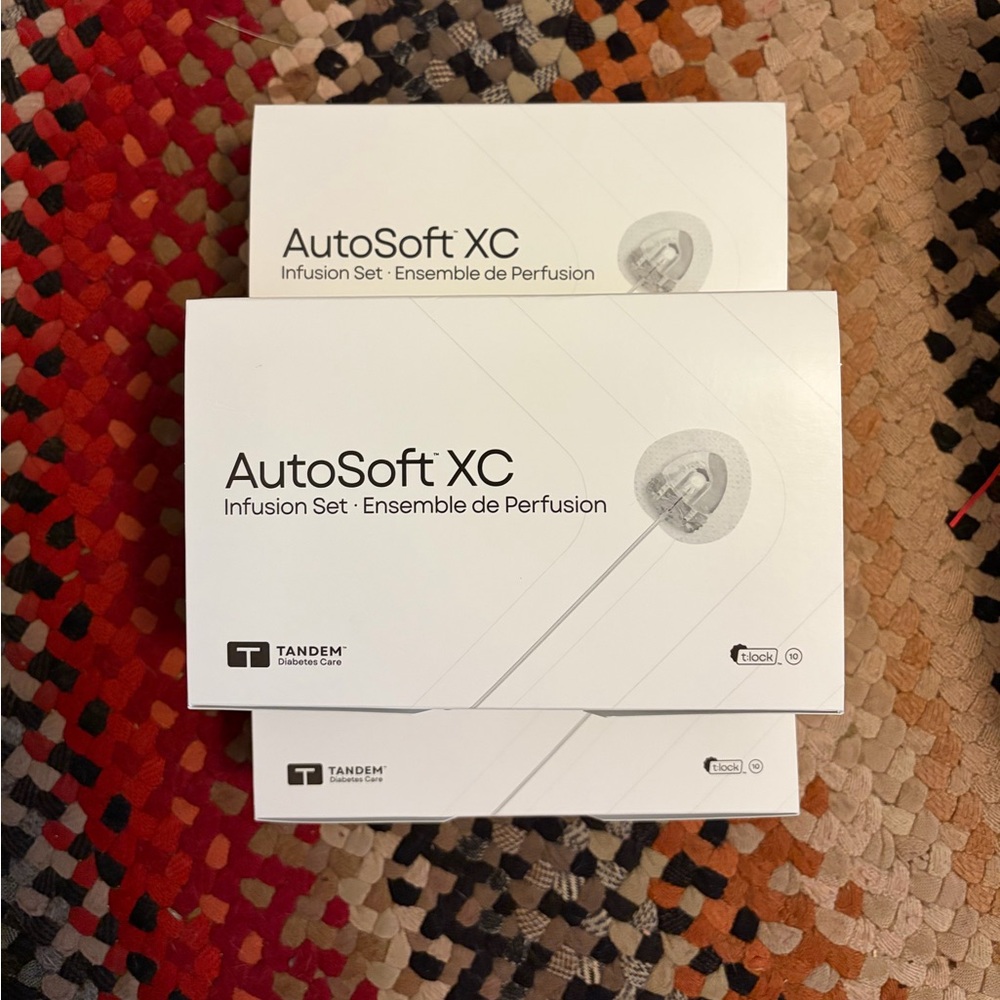 Tandem AutoSoft XC Infusion Set, Set Of 3 Boxes